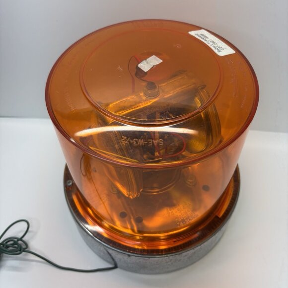 Dominion Automotive 74-5146X Teardrop Light Beacon KD Lamp Amber Emergency MiC - Picture 2 of 16